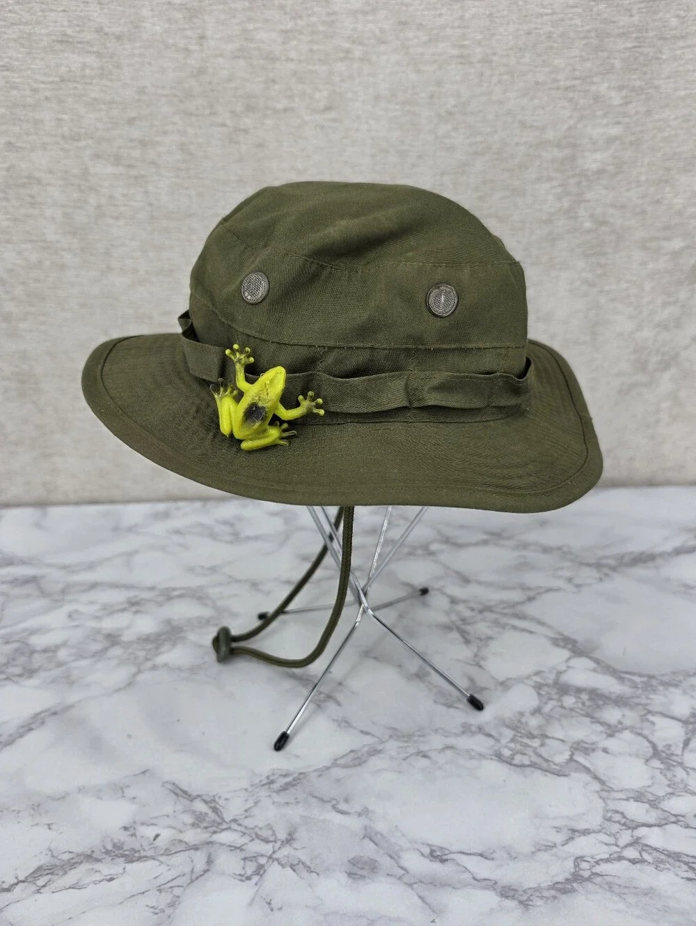 The Wild Wild Vest Army Green Tactical Boonie Hat Boys Infant Toddler Kids
